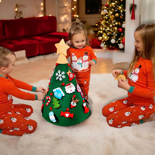Stand Up Felt Christmas Tree